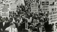 United Auto Workers March on Washington